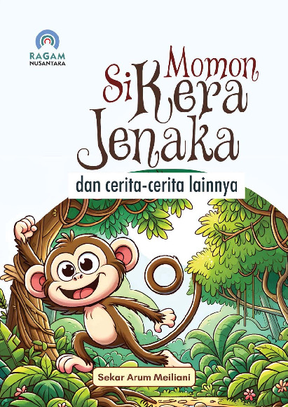 Sampul buku Momon Si Kera Jenaka...